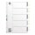 Elba Zahlenregister - PP-Folie, 1 - 5, A4, 5 Blatt