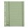 Elba Trennblätter mit Perforation - A4 Überbreite, grün, 100 Stück