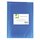 Q-Connect Sichtbuch  - 20 Hüllen, PP transluzent, 250 mym, blau