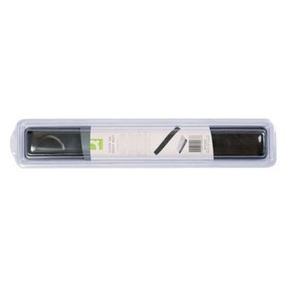 Q-Connect Gel-Tastatur-Handgelenkauflagen transparent - grau-transparent