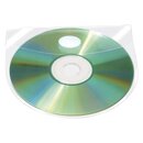 Q-Connect CD/DVD-Hüllen selbstklebend - mit...