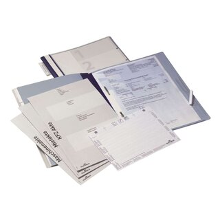 Durable Organisationshefter, 5-fach Unterteilung, DIN A4, blau