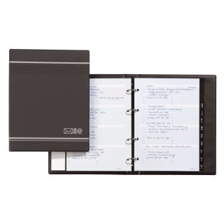 Durable Telefonringbuch TELINDEX® - A5, 175 x 230 mm, anthrazit