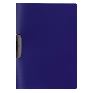 Durable Klemm-Mappe DURASWING® - A4, dunkelblau/graphit