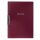 Durable Bewerbungsmappe DURASWING® JOB, Polypropylen, 30 Blatt, aubergine/d.rot