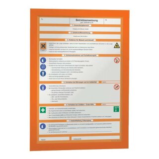 Durable Magnetrahmen DURAFRAME® A4, 322 x 236 mm, orange