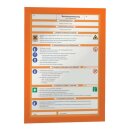 Durable Magnetrahmen DURAFRAME® A4, 322 x 236 mm, orange