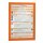 Durable Magnetrahmen DURAFRAME® A4, 322 x 236 mm, orange