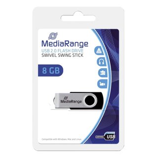 MediaRange USB Speicherstick 2.0 - 8 GB