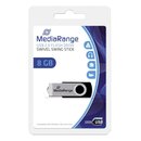 MediaRange USB Speicherstick 2.0 - 8 GB