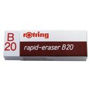 Rotring Radierer rapid-eraser B20, Polyvynilchlorid, 22 x...