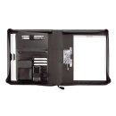 Alassio® Ringbuchmappe BERGAMO - A4, schwarz