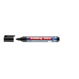 Edding 360 Boardmarker - nachfüllbar, 1,5 - 3mm, schwarz