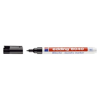 Edding 8040 Wäschemarker - 1 mm, schwarz