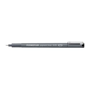 Staedtler® Feinschreiber pigment liner - 0,05 mm, schwarz