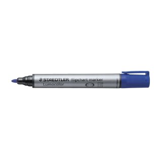 Staedtler® Flipchart-Marker Lumocolor® 356, nachfüllbar, 2 mm, blau