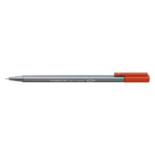 Staedtler® Feinschreiber triplus® - 0,3 mm, rot