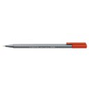 Staedtler® Feinschreiber triplus® - 0,3 mm, rot