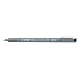 Staedtler® Feinschreiber pigment liner - 0,2 mm, schwarz