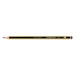 Staedtler® Noris® Bleistift 120, B, gelb- schwarz