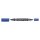 Staedtler® Permanentmarker Lumocolor® duo - nachfüllbar, 0,6 mm und 1,5 mm, blau