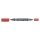 Staedtler® Permanentmarker Lumocolor® duo - nachfüllbar, 0,6 mm und 1,5 mm, rot