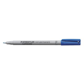 Staedtler® Feinschreiber Universalstift Lumocolor non-permanent, F, blau