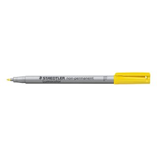 Staedtler® Feinschreiber Universalstift Lumocolor non-permanent, F, gelb,