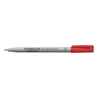 Staedtler® Feinschreiber Universalstift Lumocolor non-permanent, F, rot