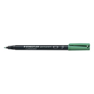 Staedtler® Feinschreiber Universalstift Lumocolor permanent, F, grün
