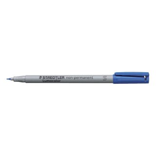 Staedtler® Feinschreiber Universalstift Lumocolor non-permanent, S, blau