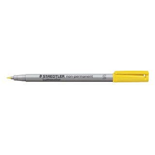 Staedtler® Feinschreiber Universalstift Lumocolor non-permanent, S, gelb,
