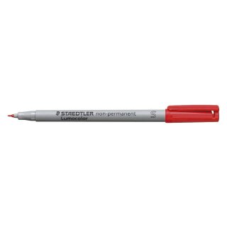 Staedtler® Feinschreiber Universalstift Lumocolor non-permanent, S, rot