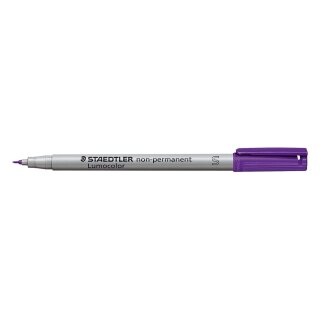 Staedtler® Feinschreiber Universalstift Lumocolor non-permanent, S, violett