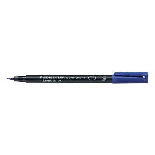 Staedtler® Feinschreiber Universalstift Lumocolor permanent, S, blau