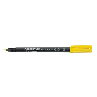 Staedtler® Feinschreiber Universalstift Lumocolor permanent, S, gelb