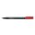 Staedtler® Feinschreiber Universalstift Lumocolor permanent, S, rot