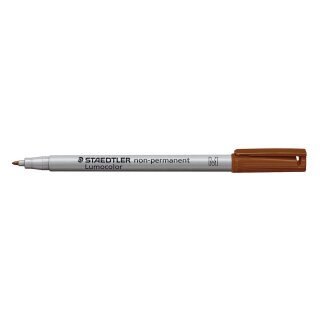 Staedtler® Feinschreiber Universalstift Lumocolor non-permanent, M, braun