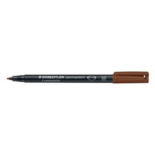 Staedtler® Feinschreiber Universalstift Lumocolor permanent, M, braun