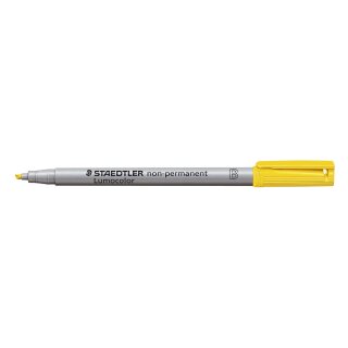 Staedtler® Feinschreiber Universalstift Lumocolor non-permanent, B, gelb,