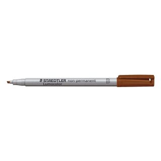 Staedtler® Feinschreiber Universalstift Lumocolor non-permanent, B, braun