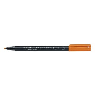 Staedtler® Feinschreiber Universalstift Lumocolor permanent, B, orange