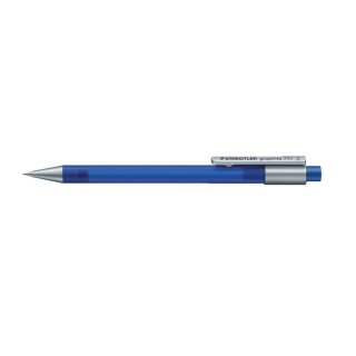 Staedtler® Druckbleistift graphite 777, 0,5 mm, B, frosted blue transparent
