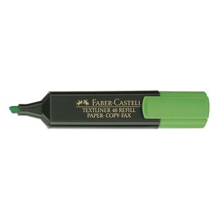 Faber-Castell Textmarker 48 REFILL nachfüllbar, grün, Einzelstift