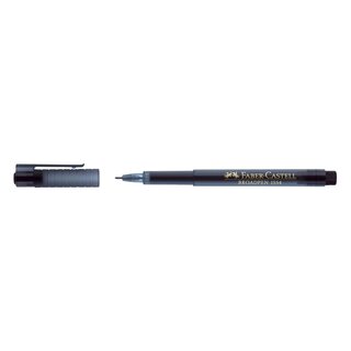 Faber-Castell Fineliner BROADPEN 1554 - 0,8 mm, schwarz