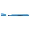 Faber-Castell Textmarker 38 Stiftform - blau