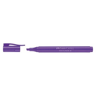 Faber-Castell Textmarker 38 Stiftform - violett