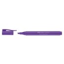 Faber-Castell Textmarker 38 Stiftform - violett