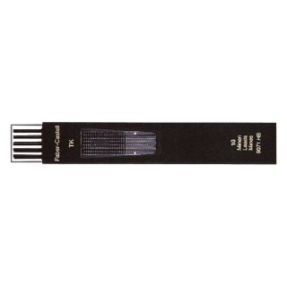 Faber-Castell Fallmine TK® für Fallminenstift - 2 mm, Härtegrad HB, tiefschwarz