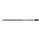 Faber-Castell Bleistift GRIP 2001 mit Radierer, B, Schaftfarbe: silbergrau